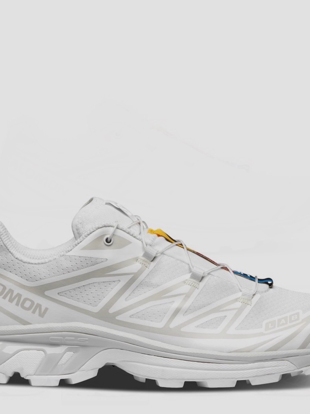 Salomon XT-6 SNEAKERS IN WHITE